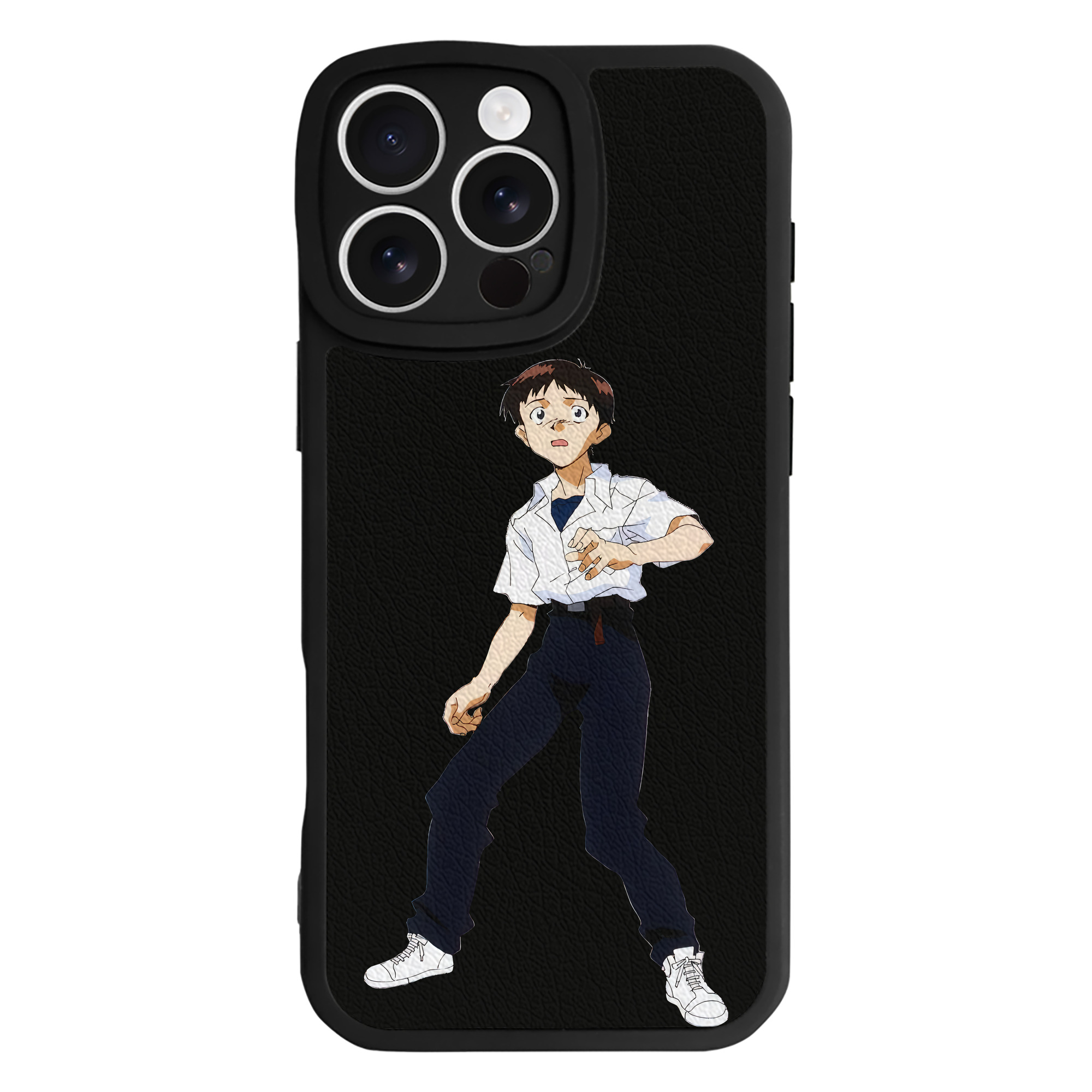 （画像用） EVA 新世紀エヴァンゲリオン 【iPhone 16シリーズ対応】シリコンスマホケース（レザー調） 材質：シリコン